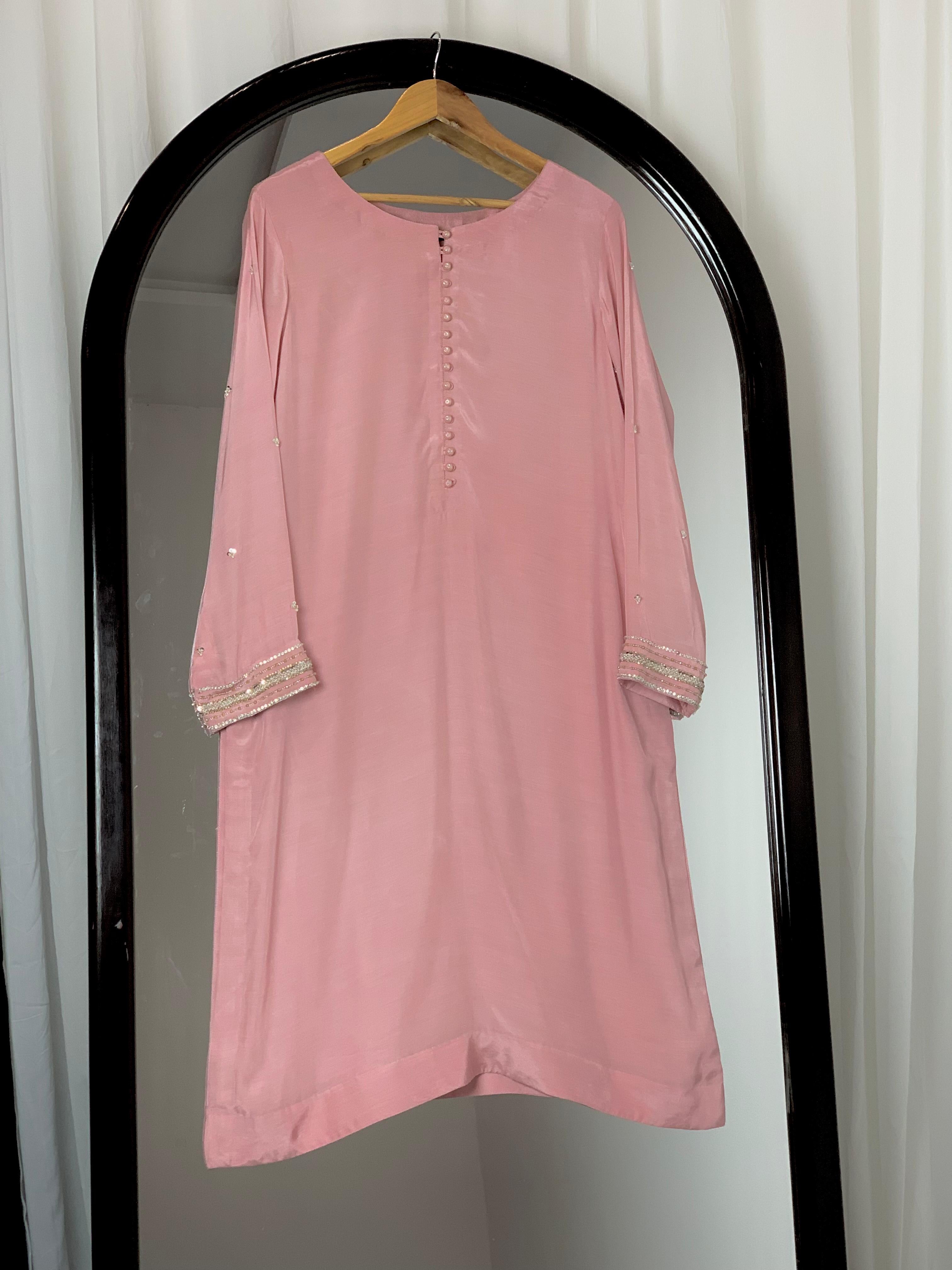 3pc-Silk Embroidered suit ( ZRS-730 )