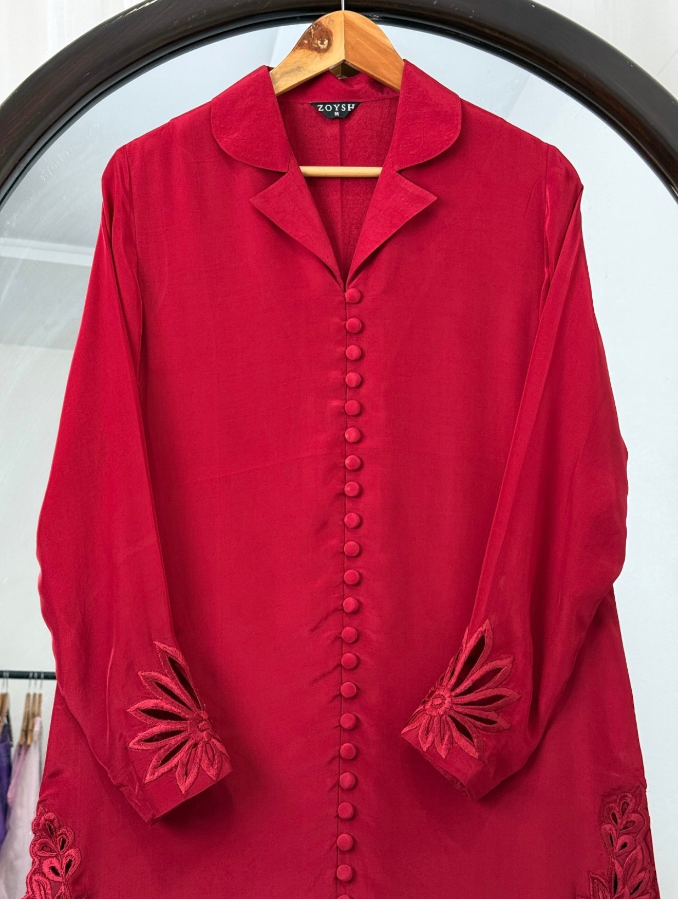 3 Piece - Embroidered Russian Silk  Suit