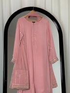3pc-Silk Embroidered suit ( ZRS-730 )
