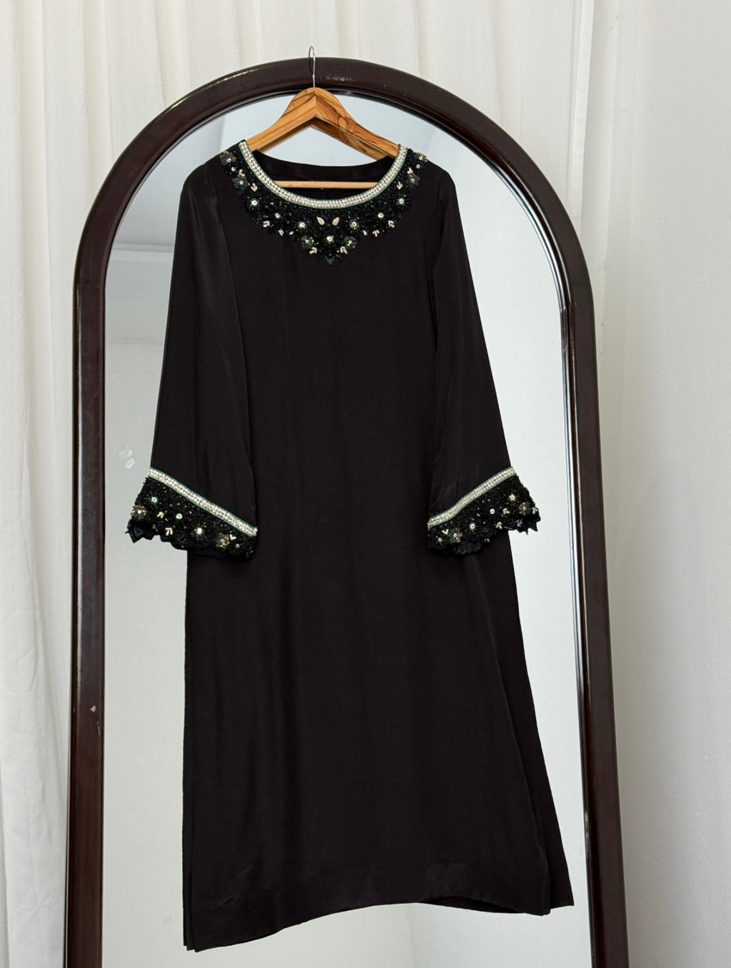 3 Piece - Embroidered Russian Silk Suit