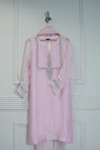2pc-Silk Embroidered suit ( ZL-324 )