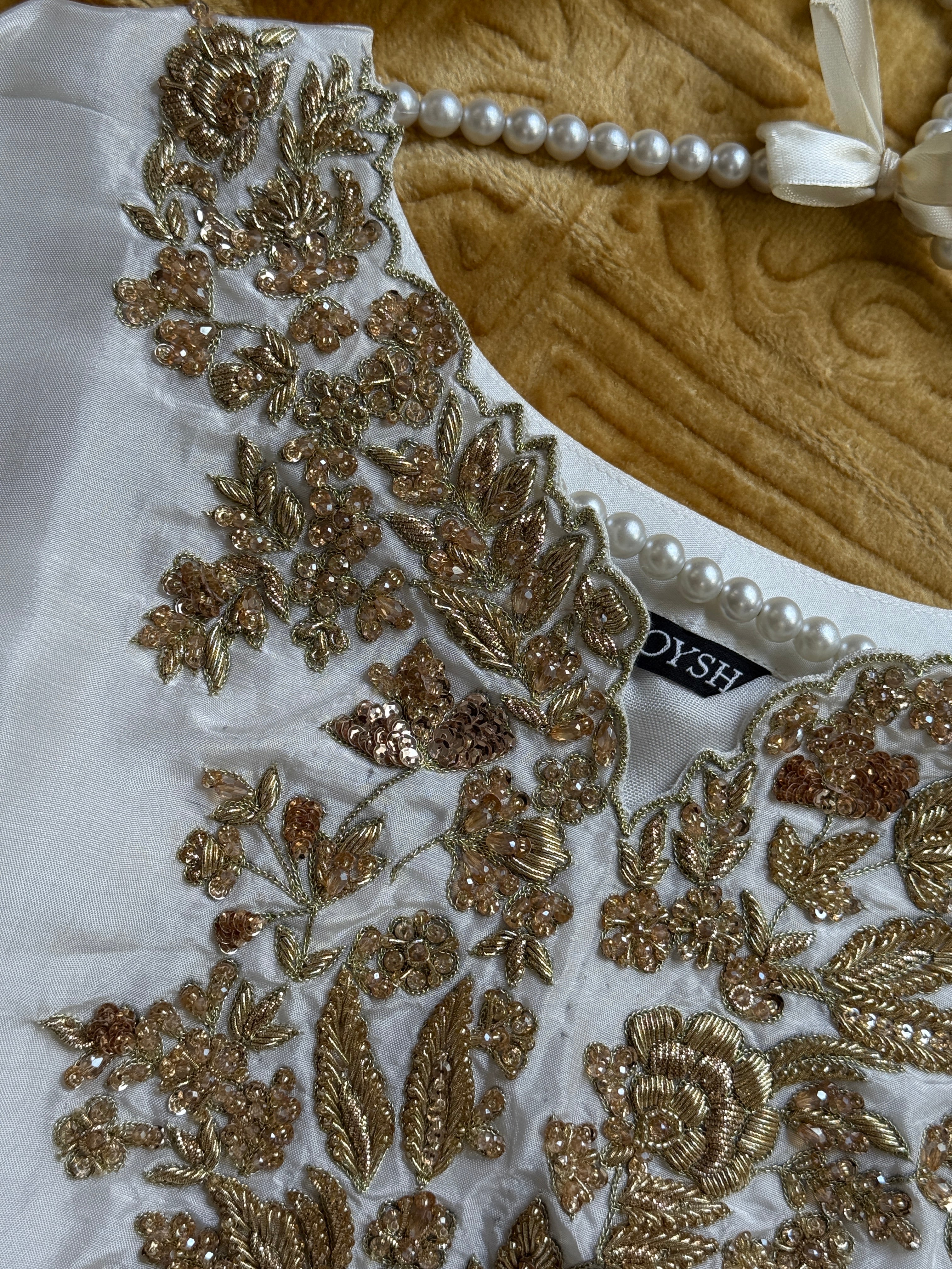 2pc-Silk Embroidered suit ( ZL-322 )