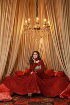 2pc-Silk Embroidered suit ( ZRS-507 )