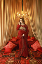 2pc-Silk Embroidered suit ( ZRS-507 )