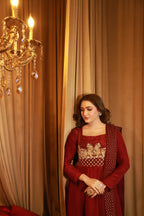 2pc-Silk Embroidered suit ( ZRS-507 )