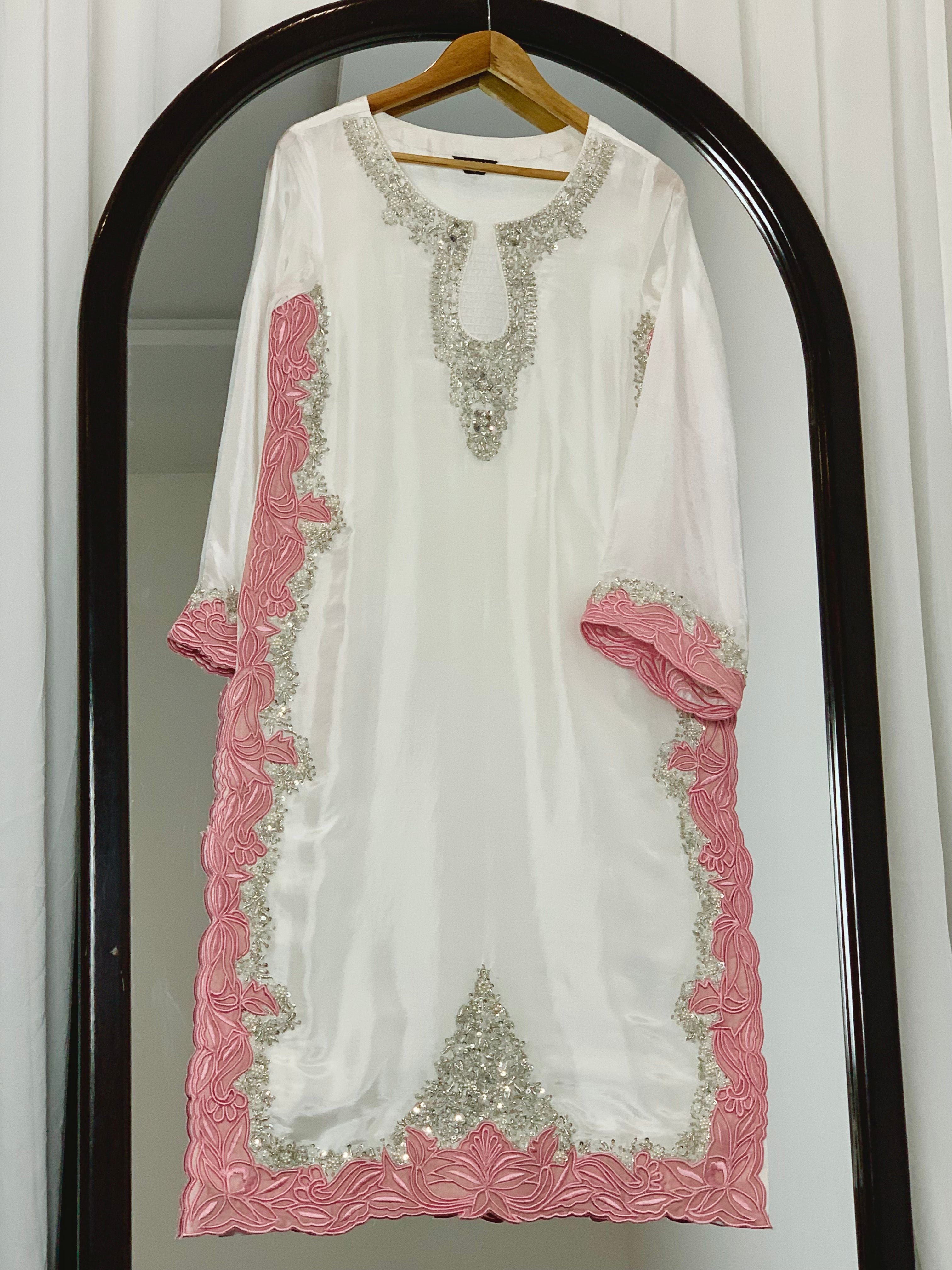 3pc-Silk Embroidered suit ( ZTS-713 )
