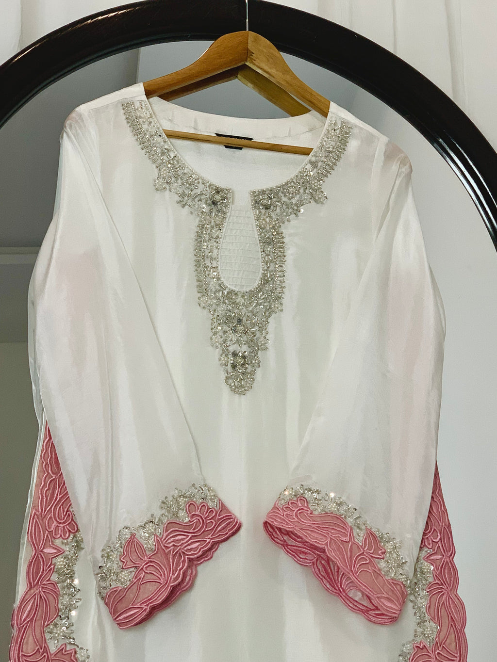 3pc-Silk Embroidered suit ( ZTS-713 )