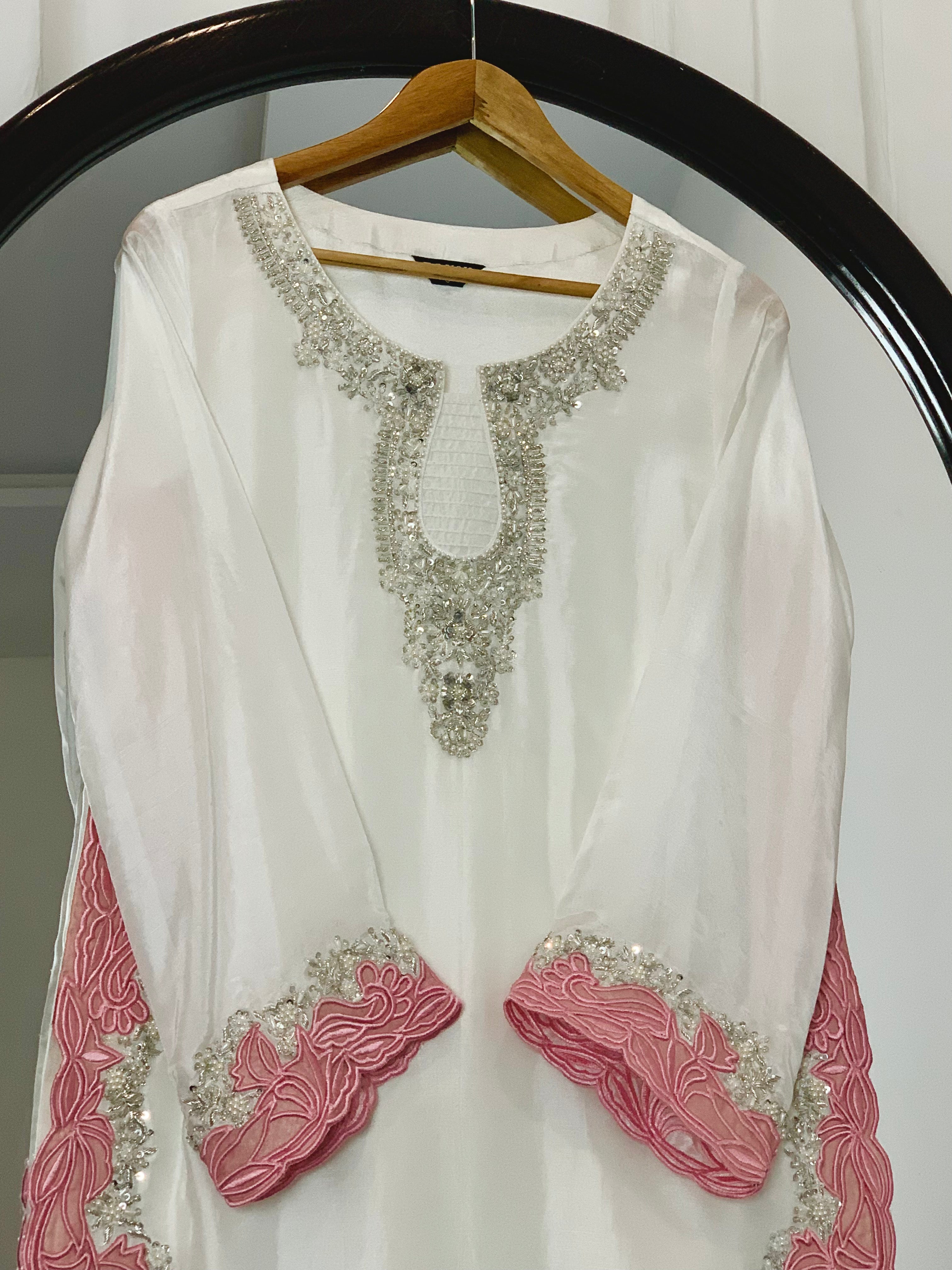 3pc-Silk Embroidered suit ( ZTS-713 )