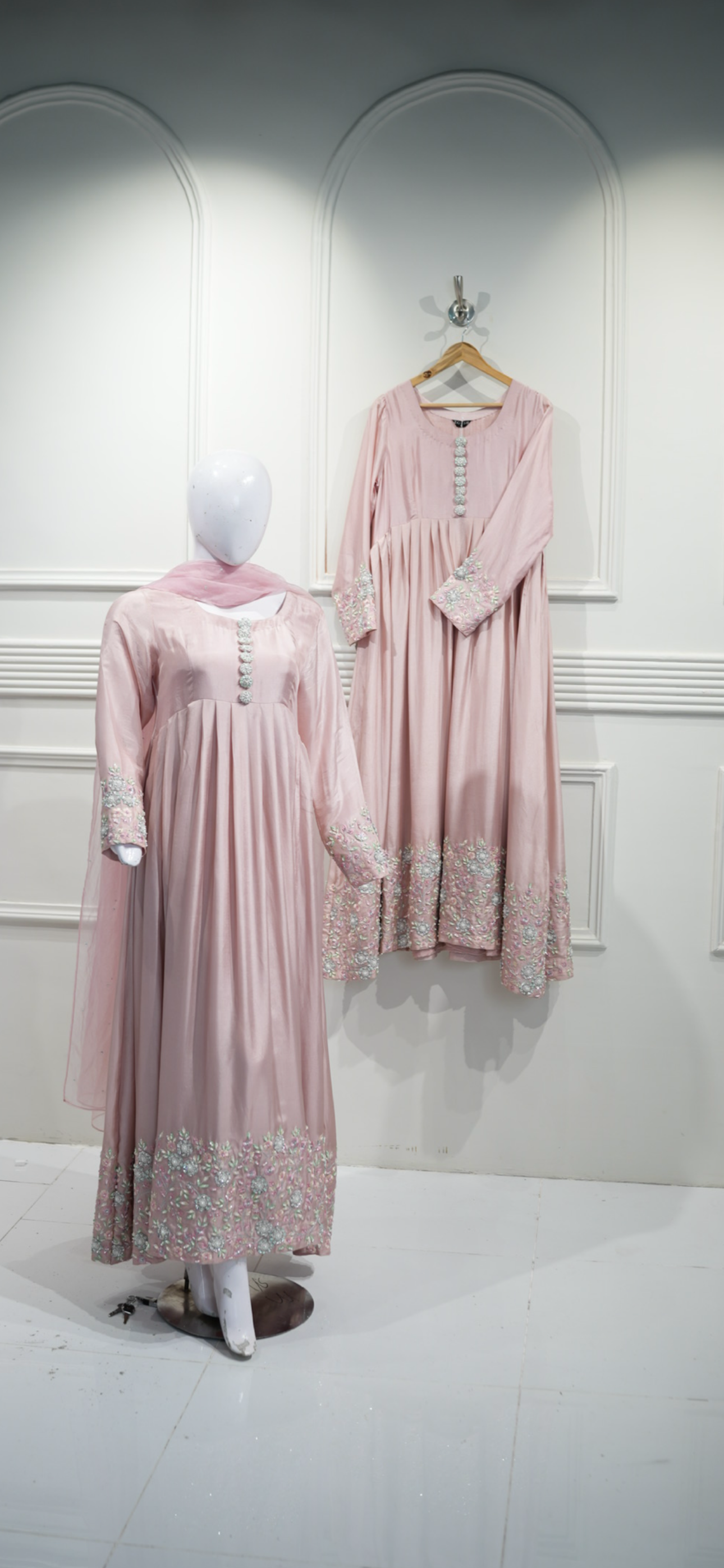 2pc-Silk Embroidered suit ( ZTS-513 )