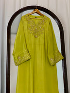 3pc Silk Embroidered suit ( ZTS-732 )