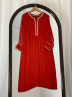 3pc Chiffon Embroidered suit ( ZC-725 )