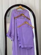 3pc Silk Embroidered suit ( ZTS-732 )