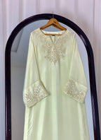 3pc Silk Embroidered suit ( ZTS-732 )