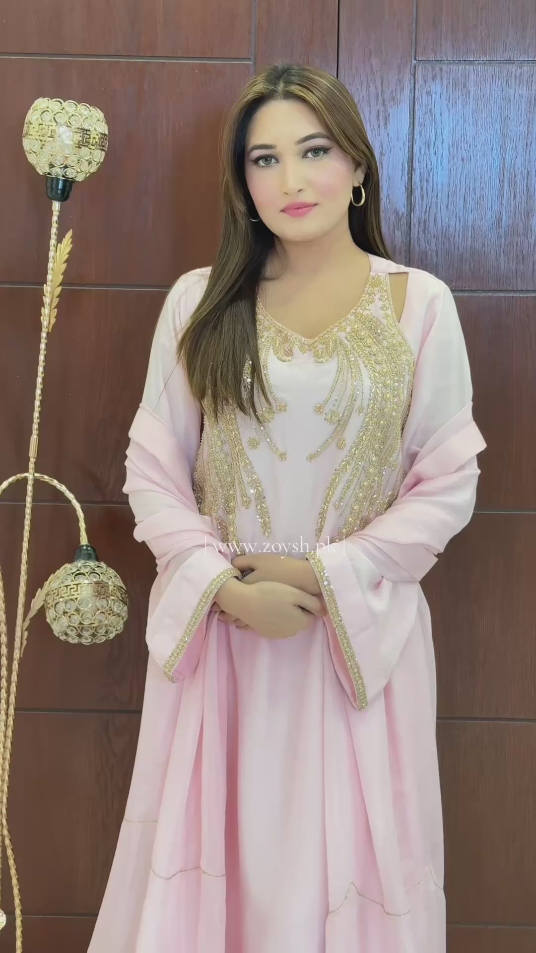 3 Piece - Embroidered Tussle Silk Suit