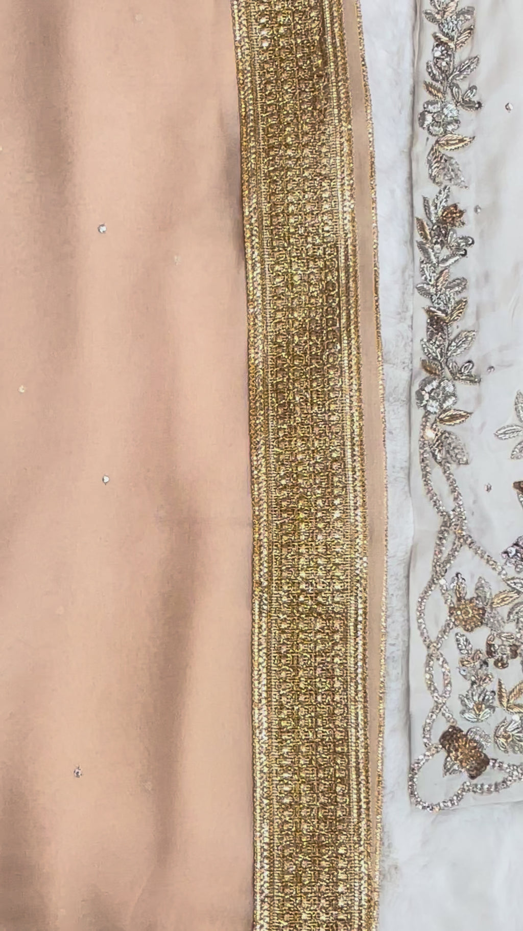 3pc Silk Embroidered suit ( ZTS-722 )
