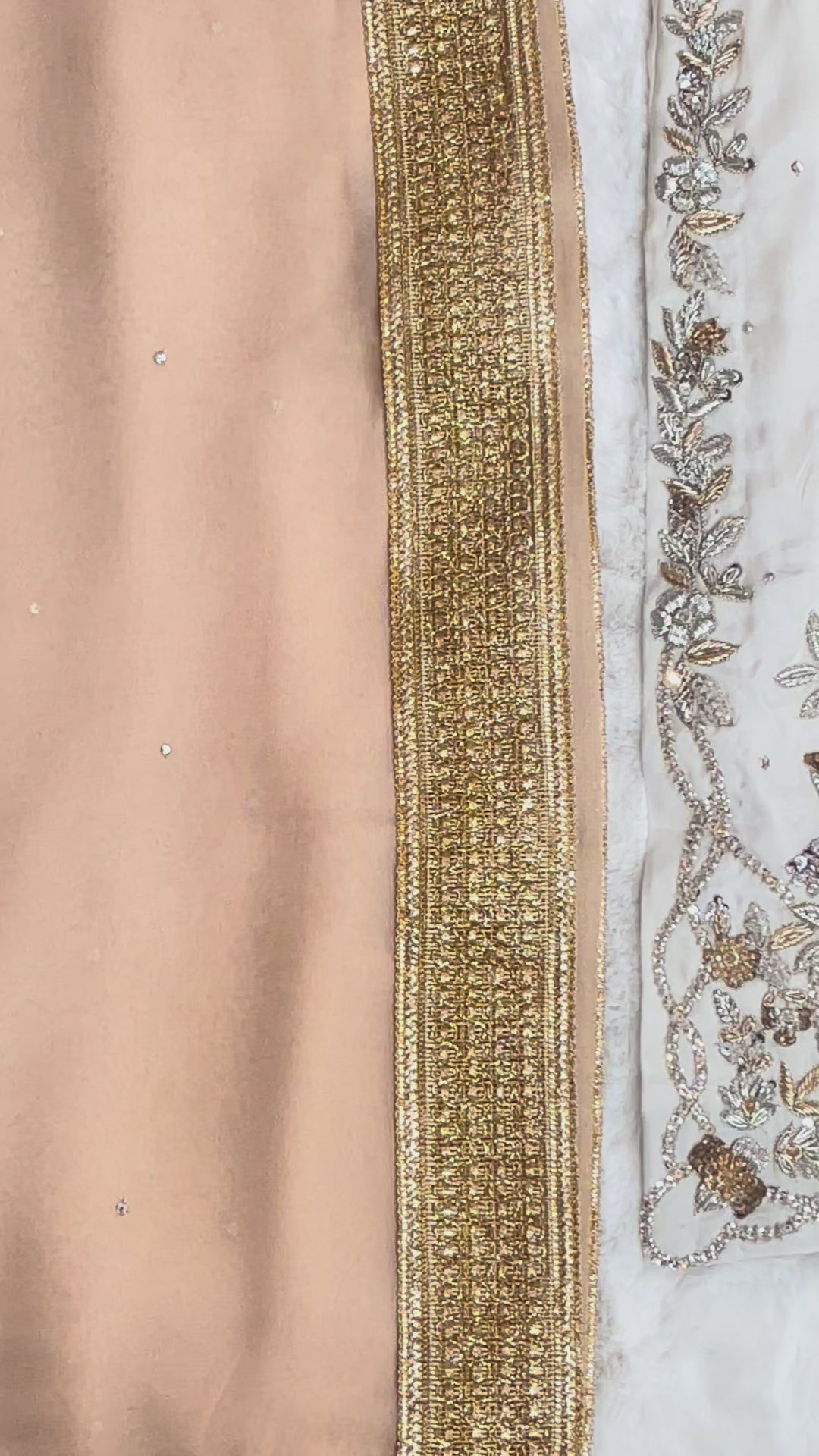 3pc Silk Embroidered suit ( ZTS-722 )