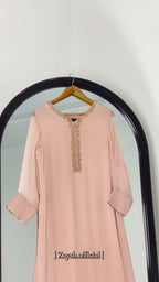 3pc Chiffon Embroidered suit ( ZC-725 )