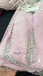 2pc-Silk Embroidered suit ( ZL-324 )