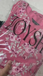 3pc Silk Embroidered suit ( ZTS-729 )